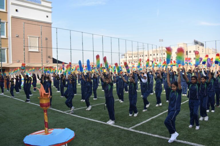 Students at Delhi Private School Ajman