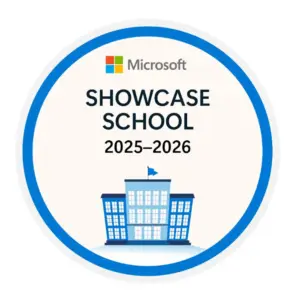 Microsoft Showcase School badge